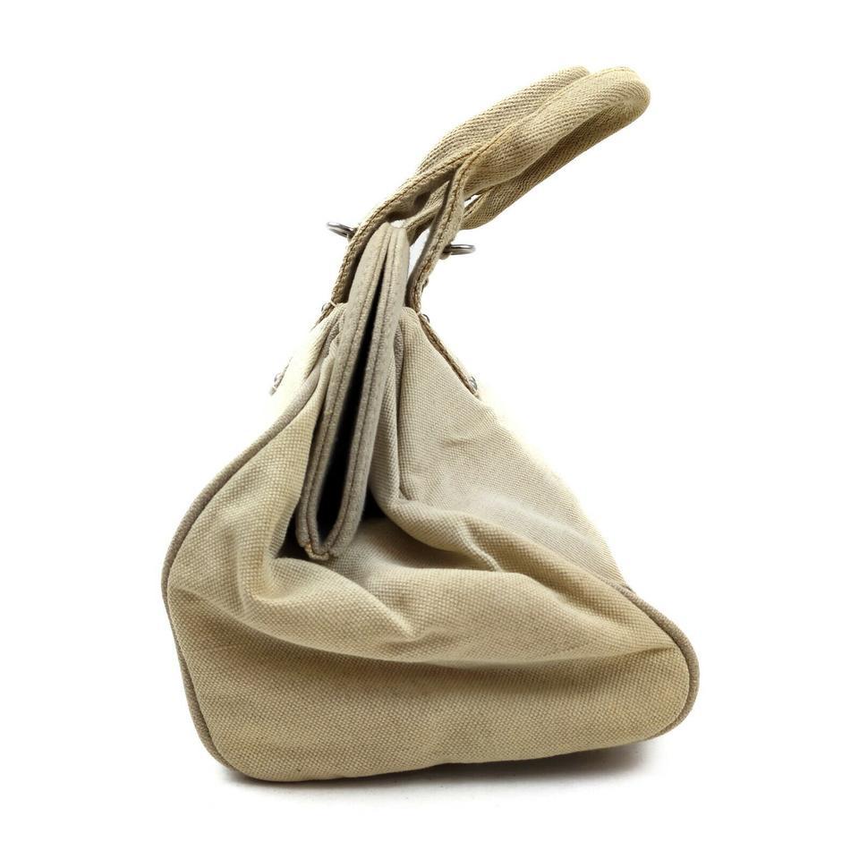 Prada Beige Frame Bowler Bag 863160 5