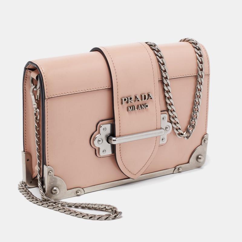 prada cahier bag embroidered