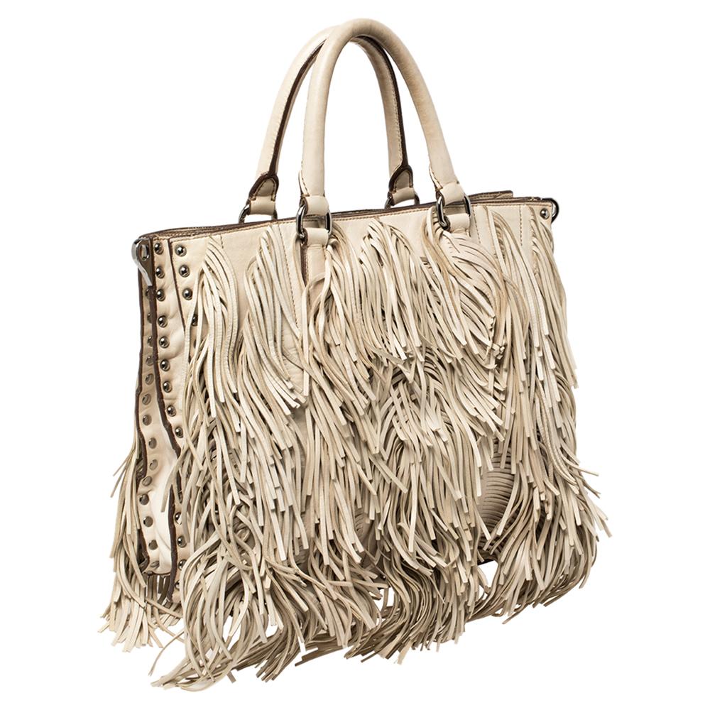 prada fringe bag