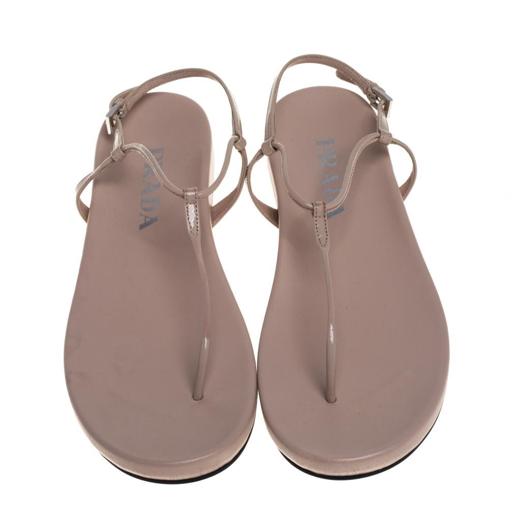 prada t strap sandals