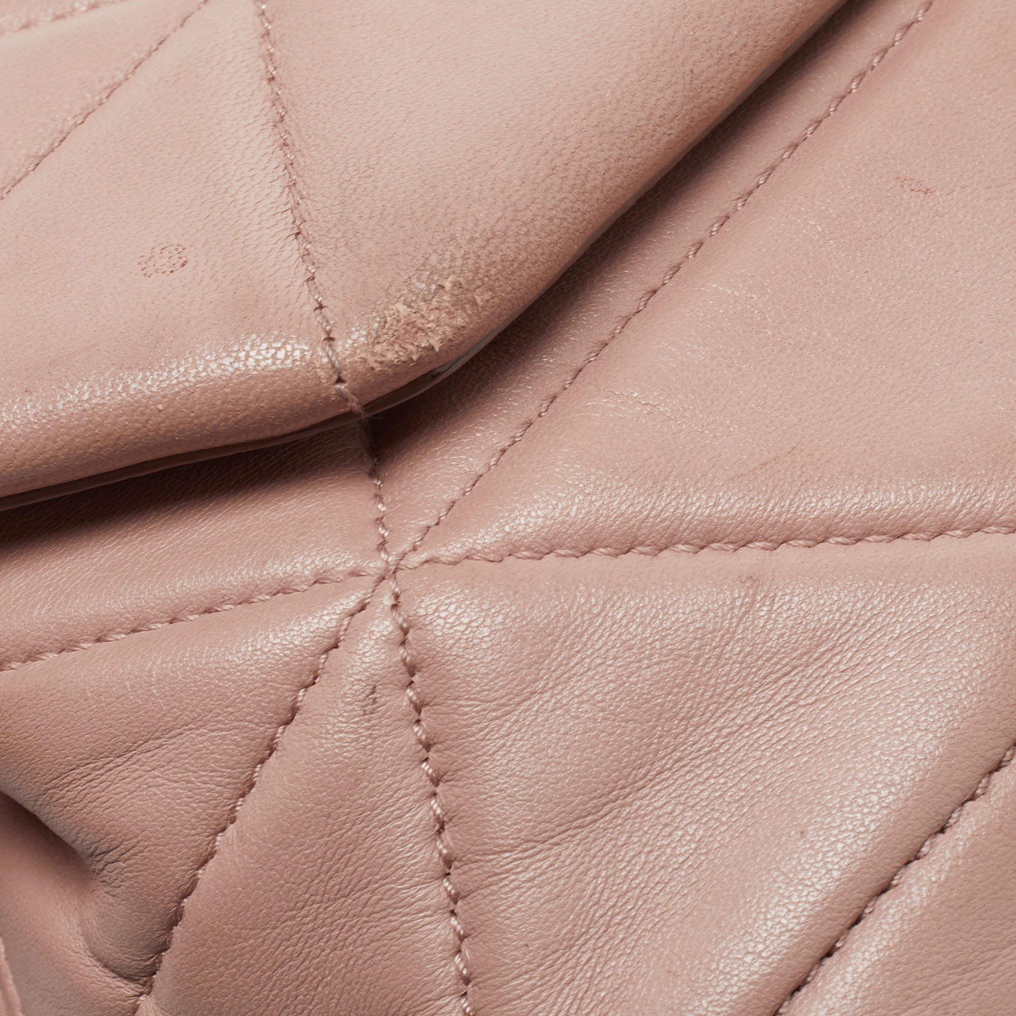 Prada Beige Quilted Leather Spectrum Flap Shoulder Bag 8