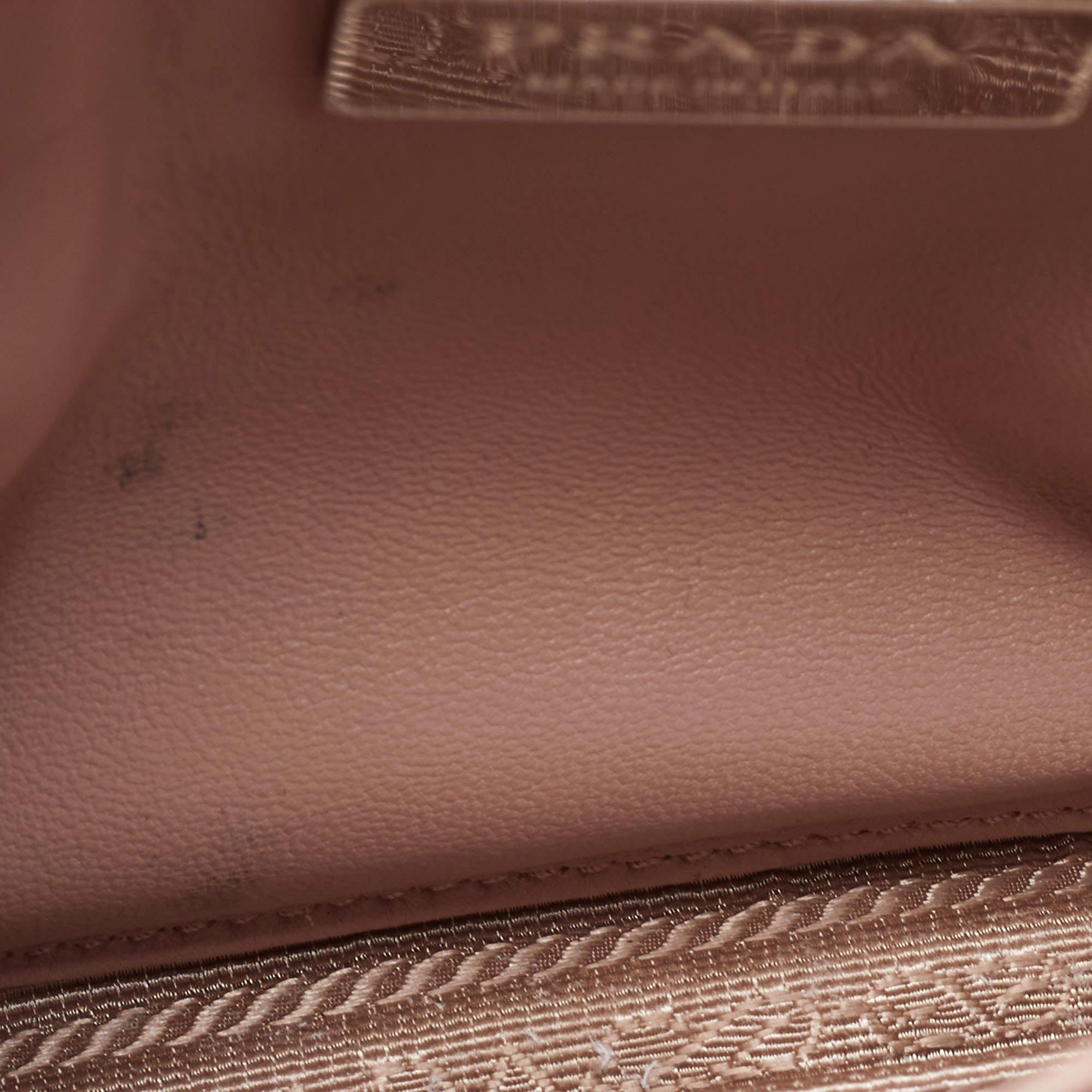 Prada Beige Quilted Leather Spectrum Flap Shoulder Bag 1