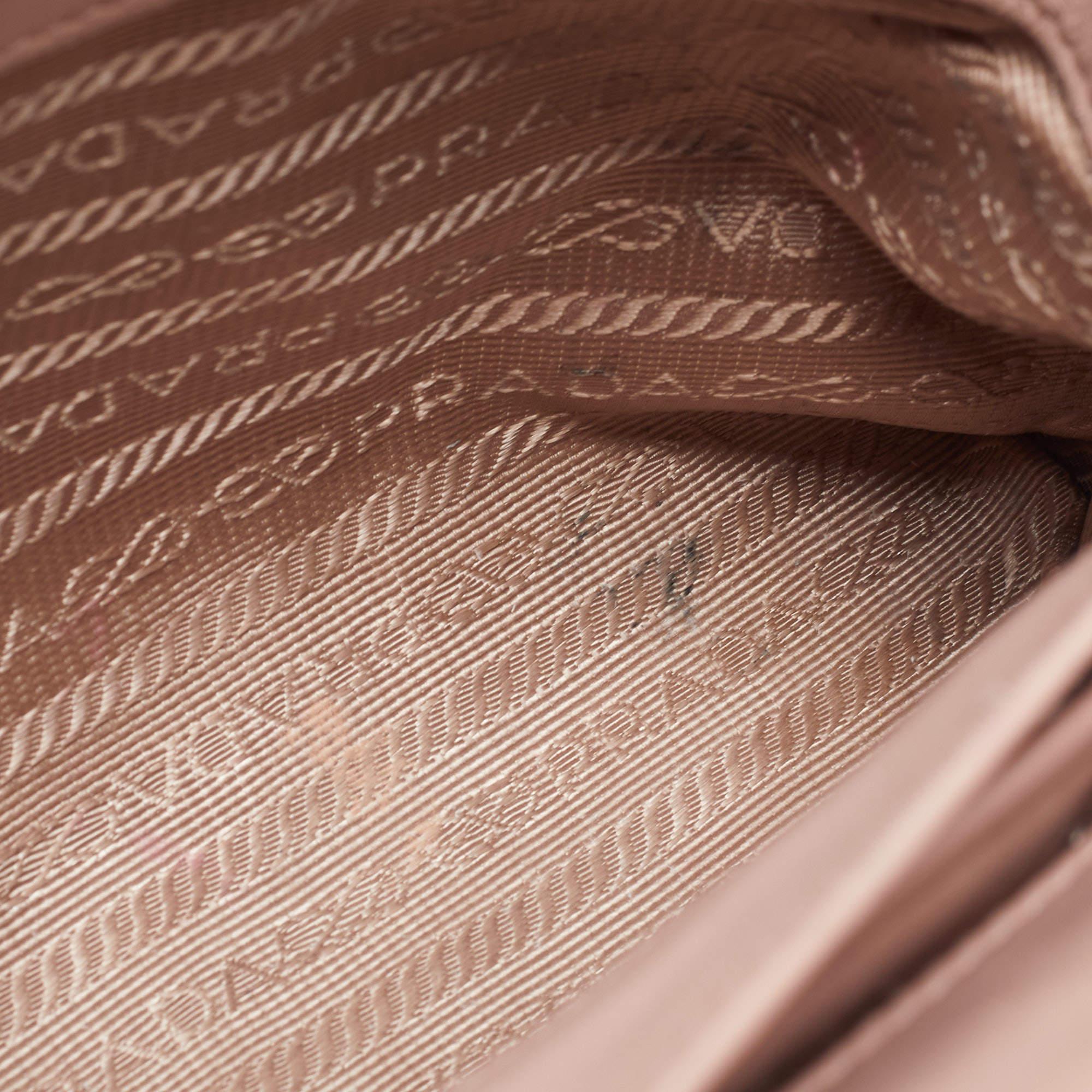 Prada Beige Quilted Leather Spectrum Flap Shoulder Bag 5