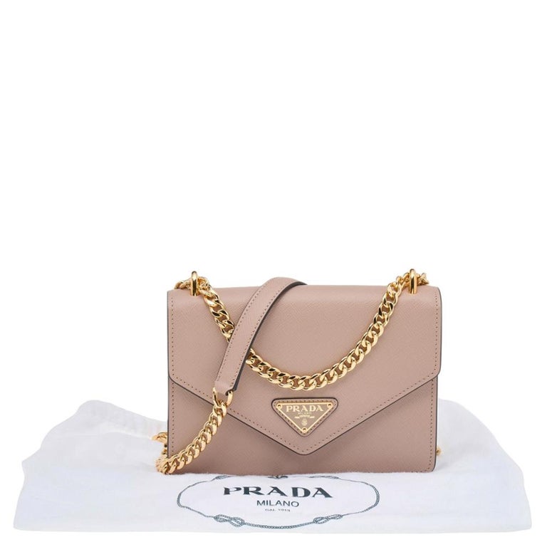 Saffiano leather bag Prada Beige in Leather - 28576857