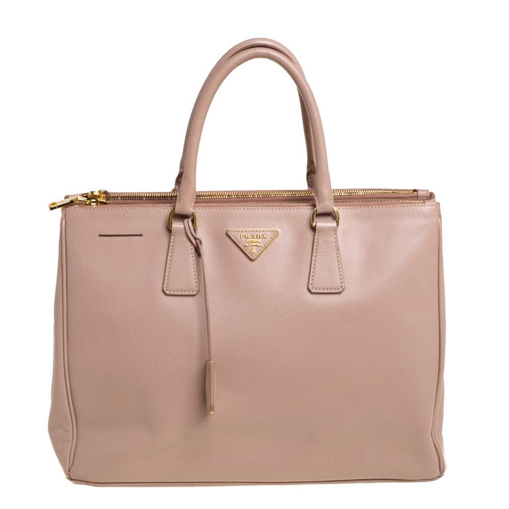 Prada Medium Galleria Saffiano Leather Bag - Farfetch