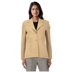 Prada Beige Single Breasted Jacket Size L