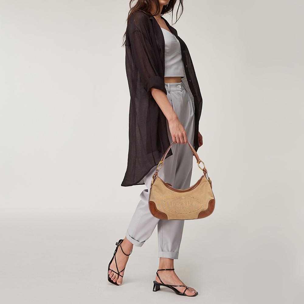 beige braune tasche