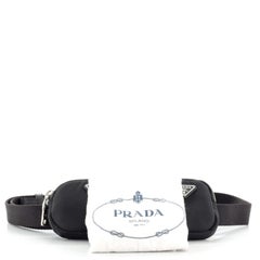 Prada Belt with Two Pouches Synthetic Fabric