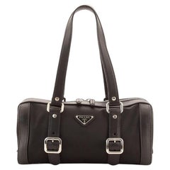 Prada Belted Boston Bag Tessuto Medium