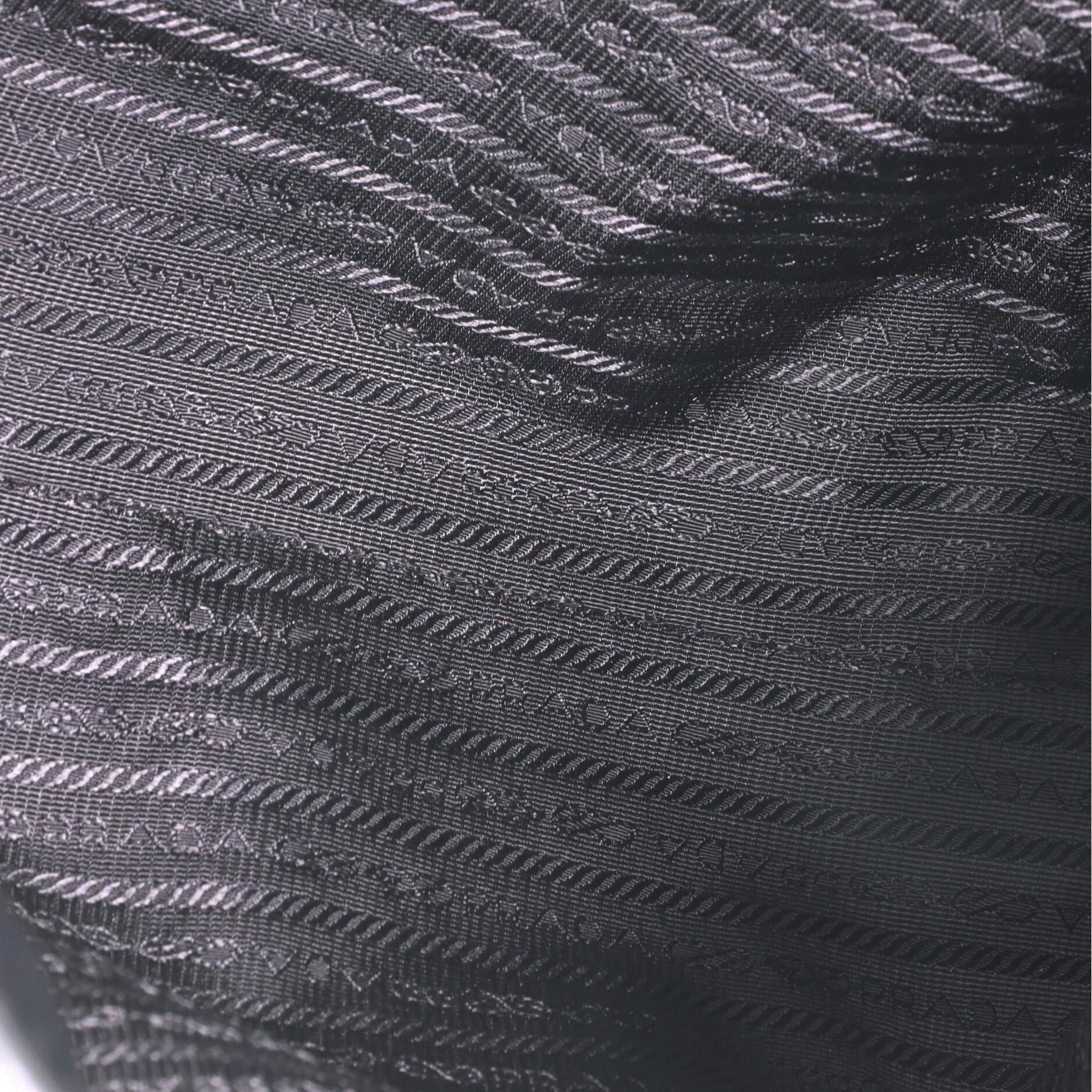 Prada Belted Hobo Tessuto with Leather Medium 1