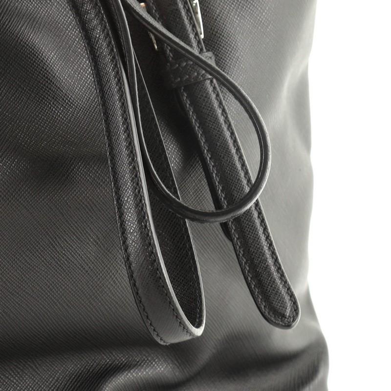 Prada Belted Soft Tote Saffiano Leather Medium 2