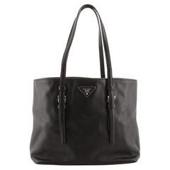 Prada Belted Soft Tote Saffiano Leather Medium