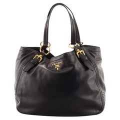 Prada Belted Tote Soft Calf Large