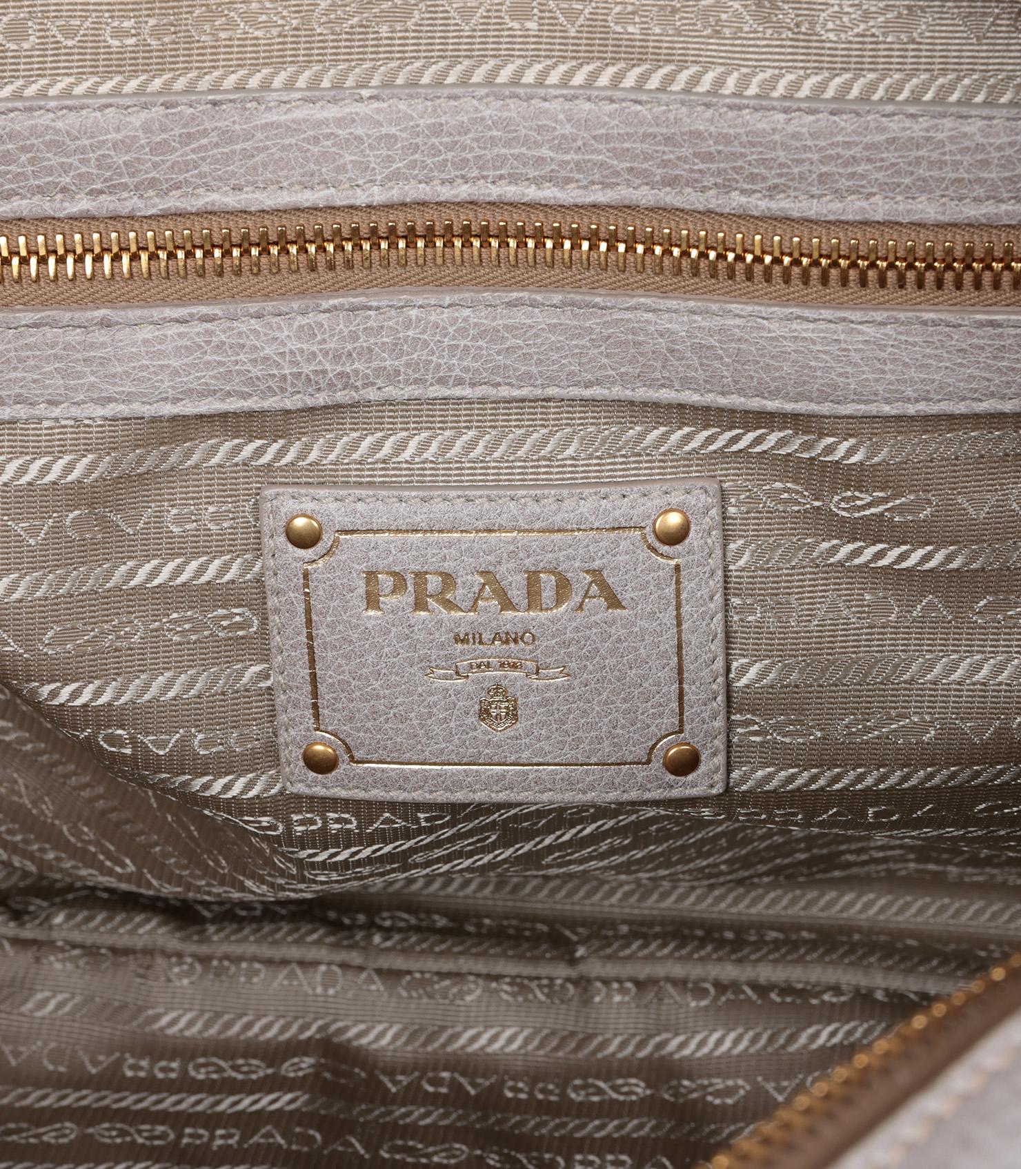 Bolso bowling Prada Bianco Blanco Ombre Piel de Ciervo, Cocodrilo y Lagarto Cervo 3