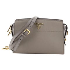 Prada Bibliotheque Crossbody Saffiano Leather