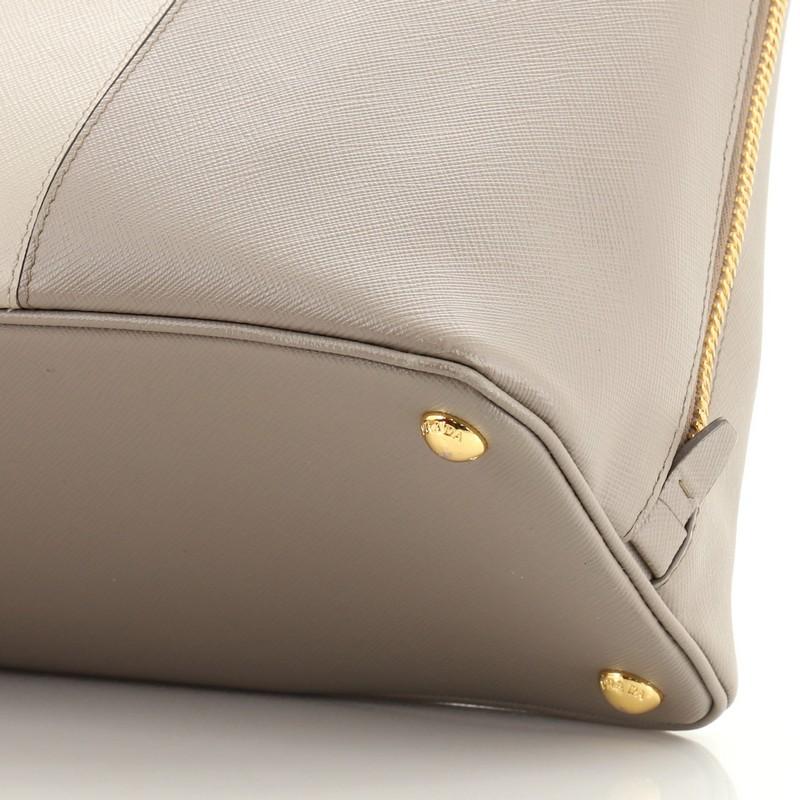 Prada Bicolor Promenade Bag Saffiano Leather Medium 1