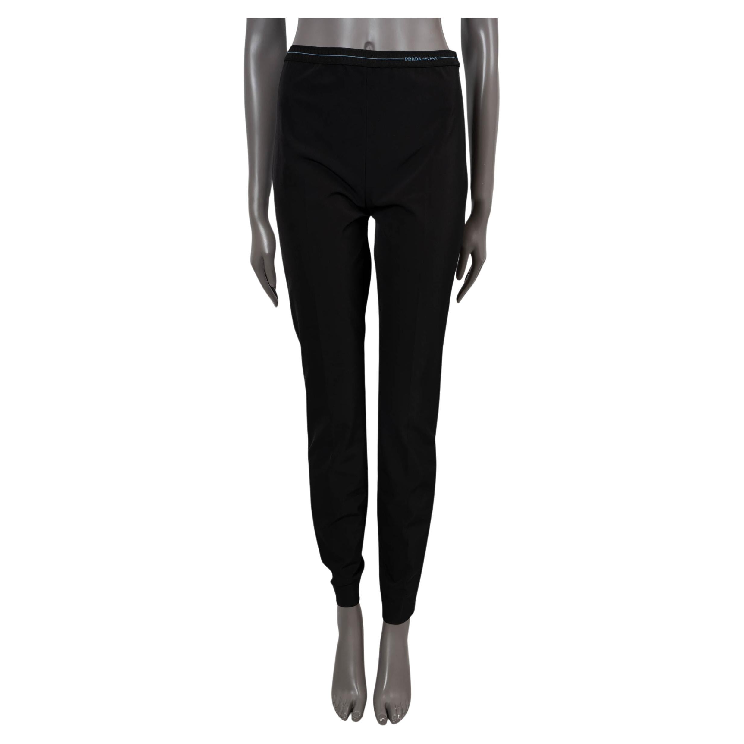 PRADA noir 2018 TECHNICAL LEGGINS Pantalon 40 S