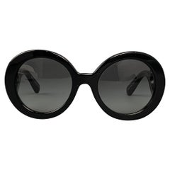 PRADA Black Acetate Minimal Baroque Sunglasses at 1stDibs | prada minimal  baroque sunglasses