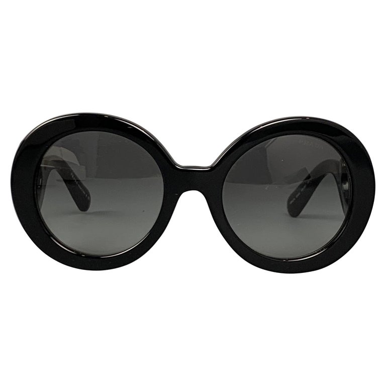 PRADA Black Acetate Minimal Baroque Sunglasses at 1stDibs PRADA Black Acetate Minimal Baroque Sunglasses at 1stDibs