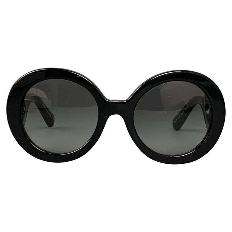 PRADA Black Acetate Minimal Baroque Sunglasses at 1stDibs | prada baroque  eyeglasses, prada minimal baroque sunglasses, prada baroque sunglasses white