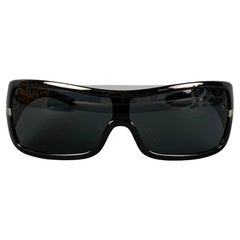 PRADA Black Acetate Sunglasses