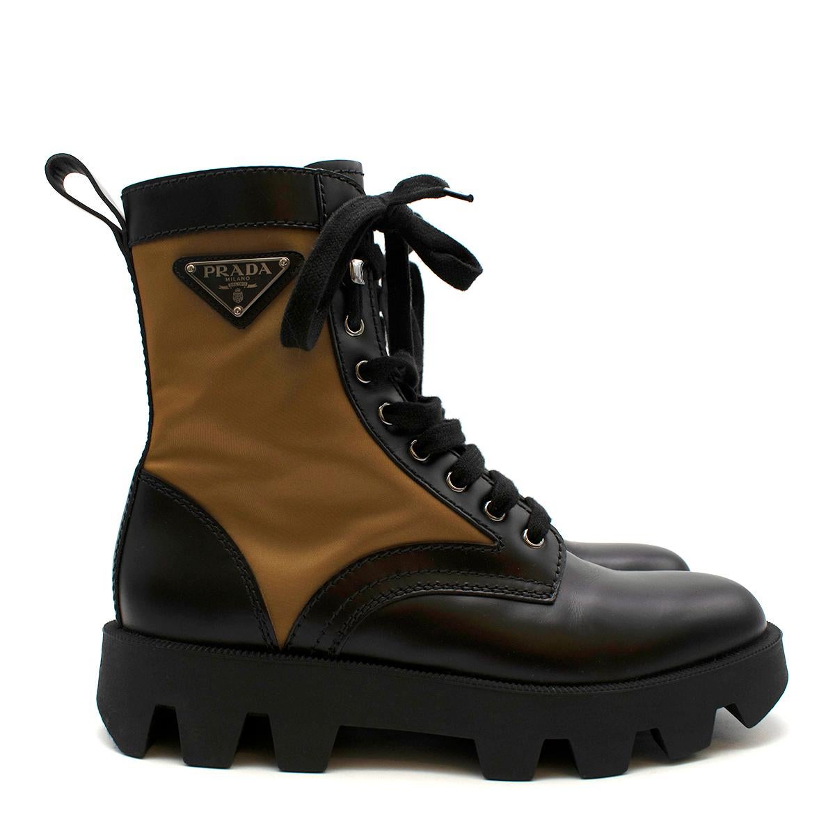 prada combat boots