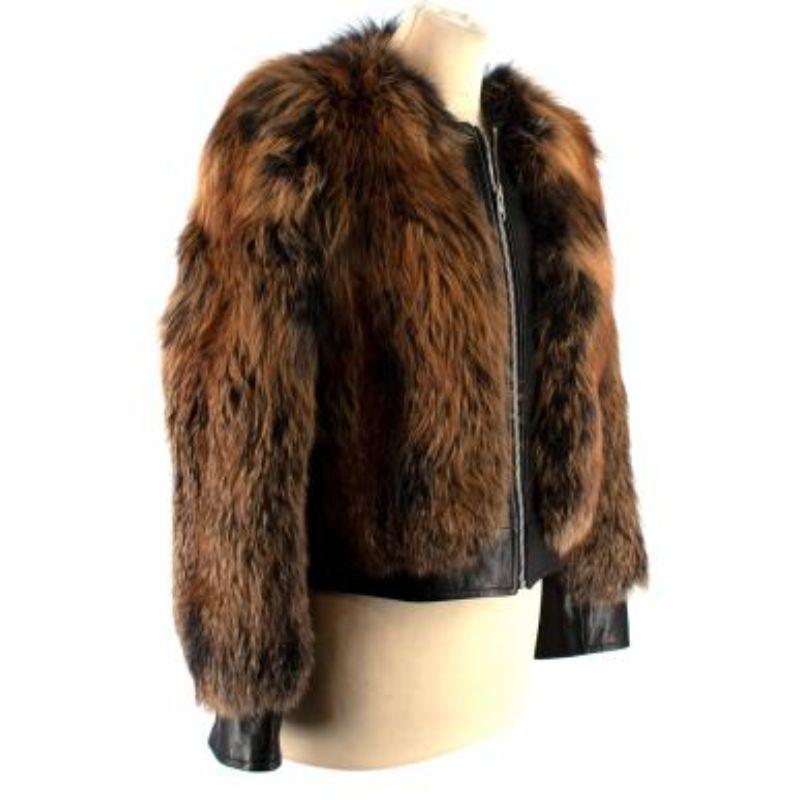 prada fox fur jacket