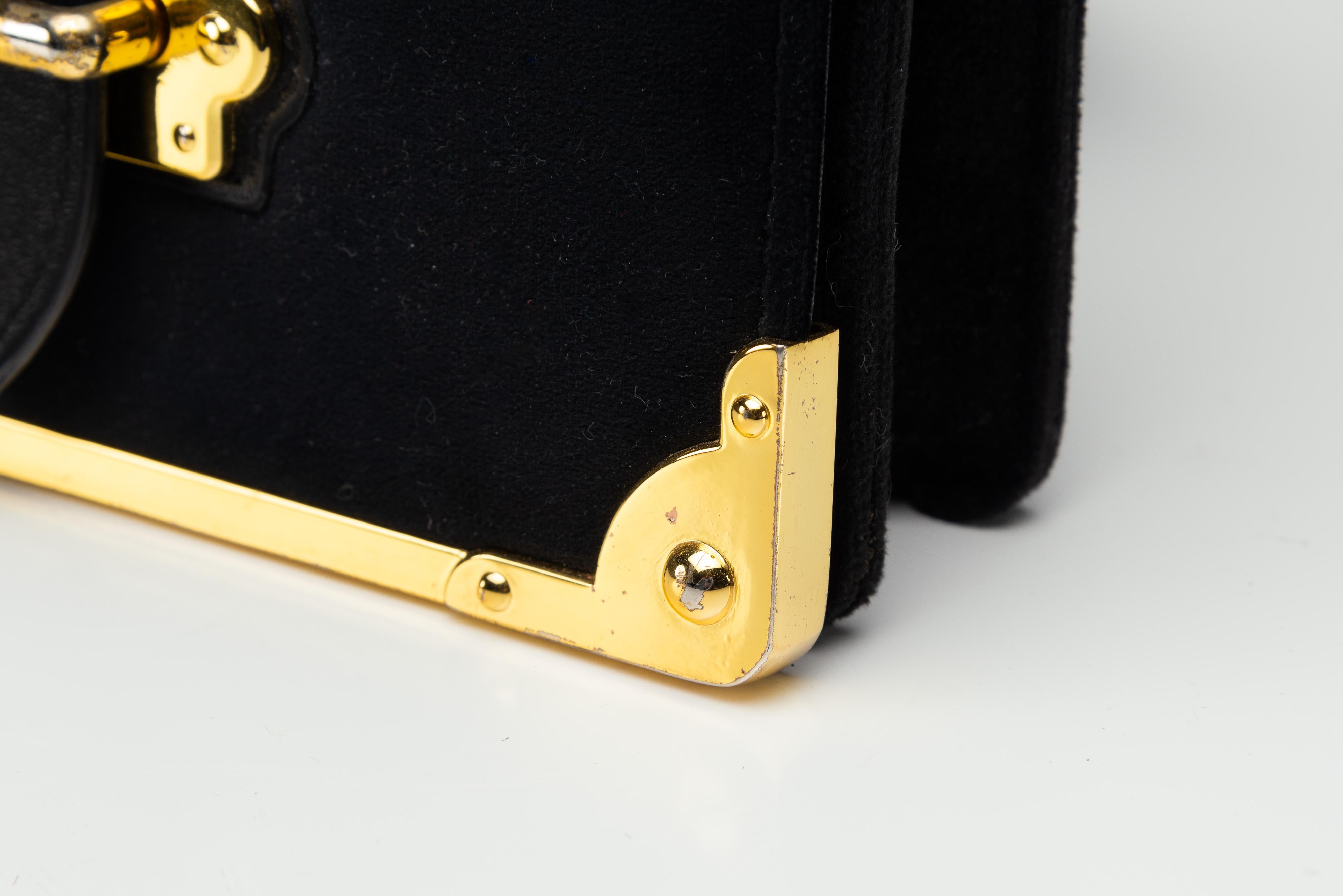 Prada Black Cahier Bag Crossbody  For Sale 3