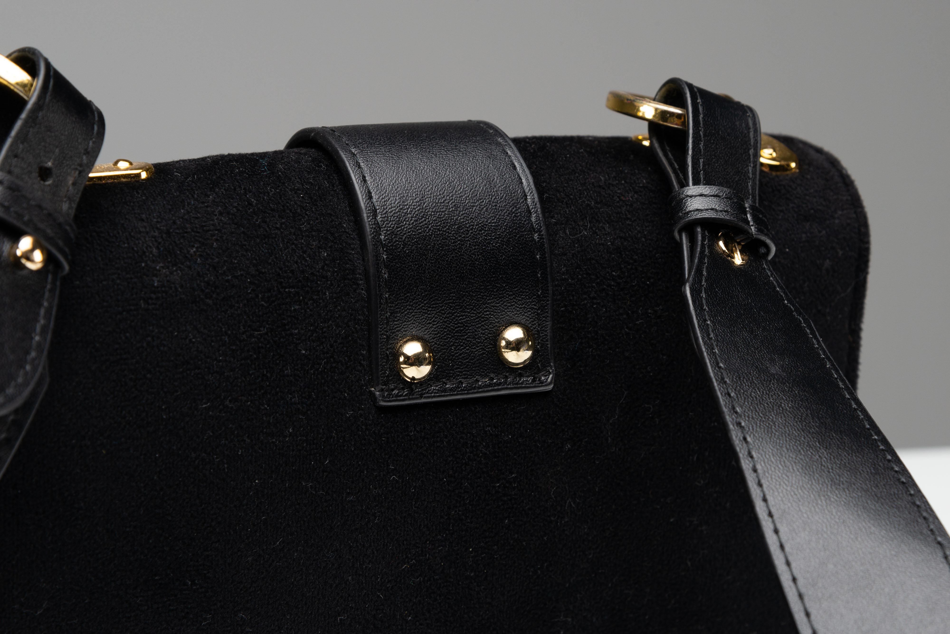 Prada Black Cahier Bag Crossbody  For Sale 5