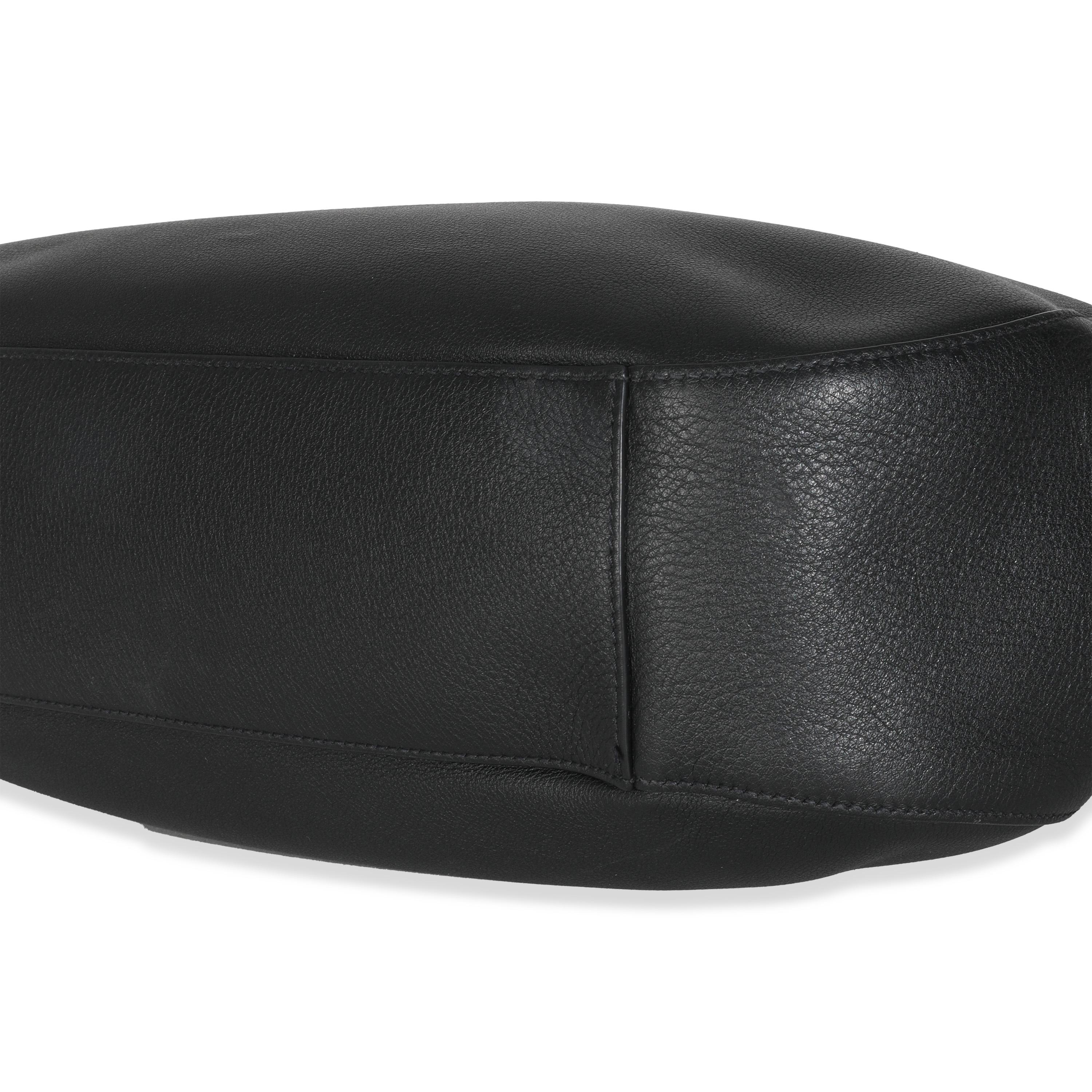 Donna Prada - Tote grande in pelle di vitello nera con fibbia in vendita