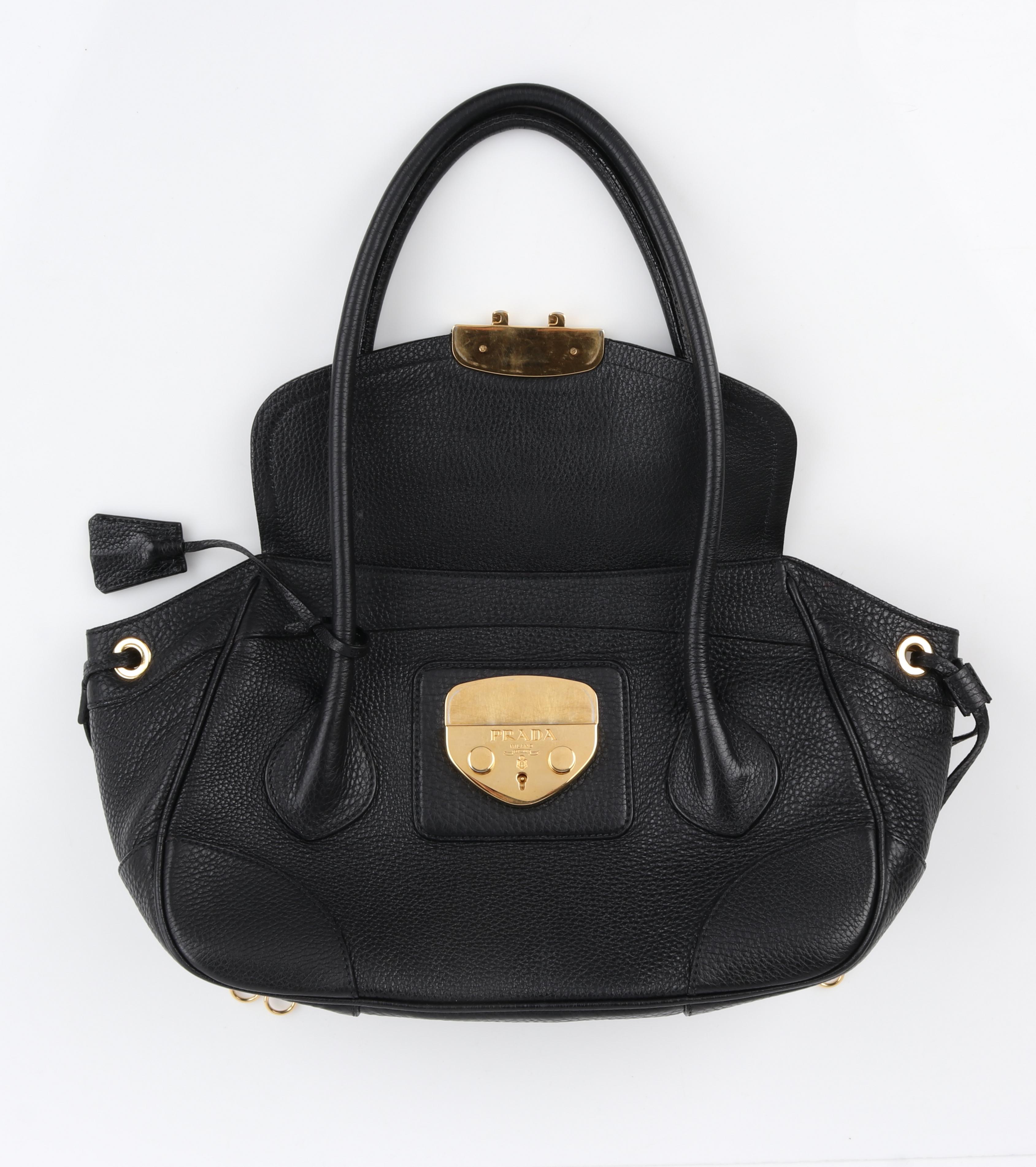 black satchel handbag