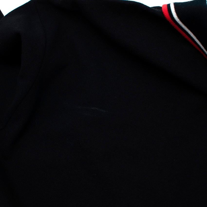 prada black polo shirt