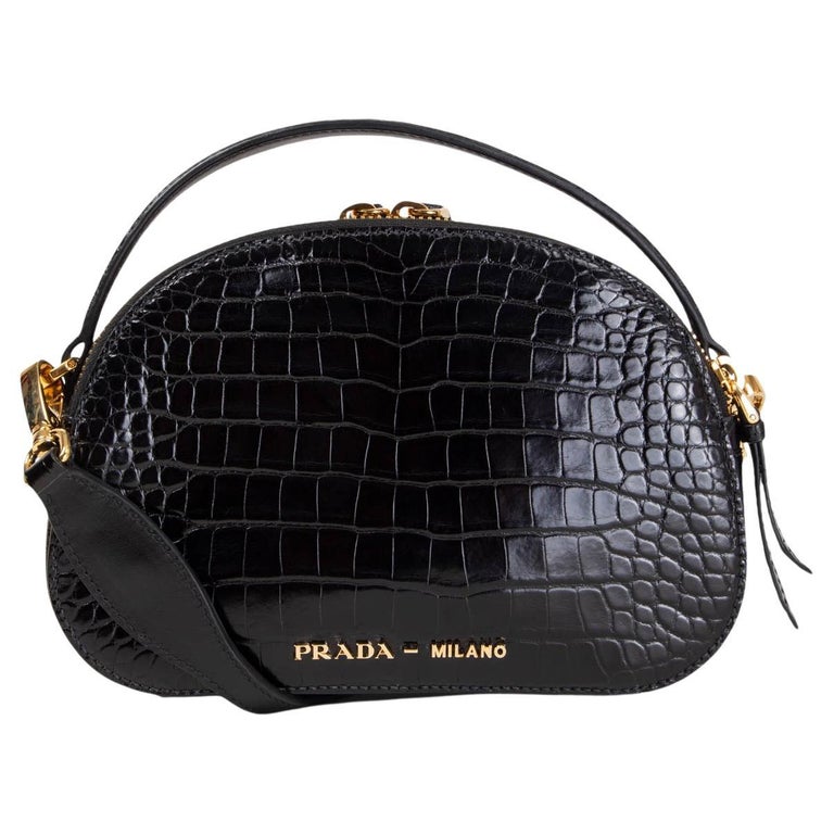 Prada Women Bandoliera Bag In Black