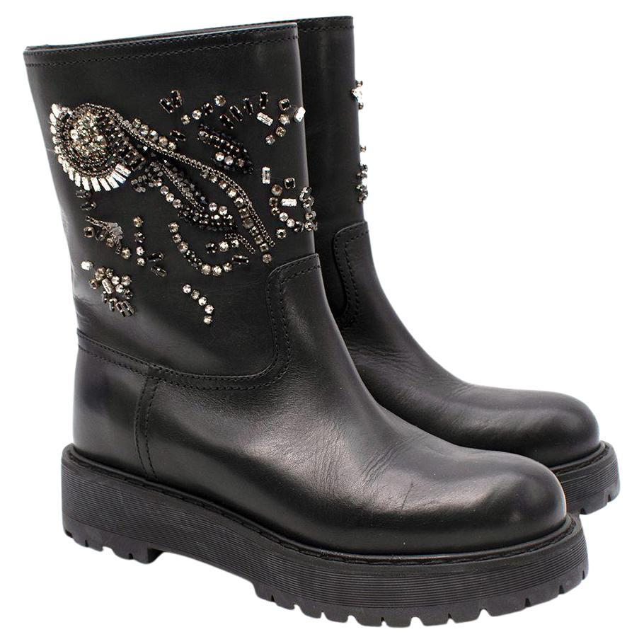Boot Bling: Prada Crystal Boots