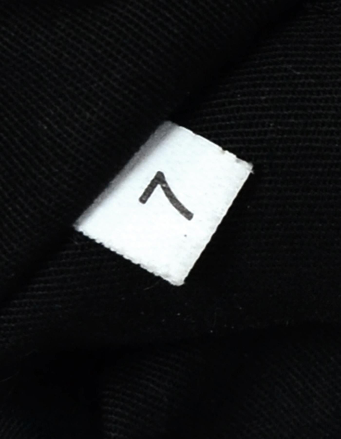 Prada Black Denim/Brown Leather Buckle Shoulder Bag 3