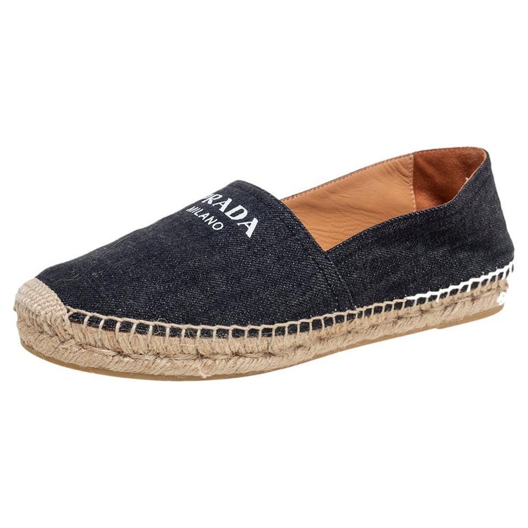 prada espadrille flats