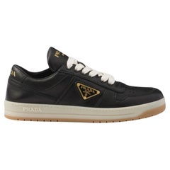 Prada Black Downtown Leather Sneaker IT36