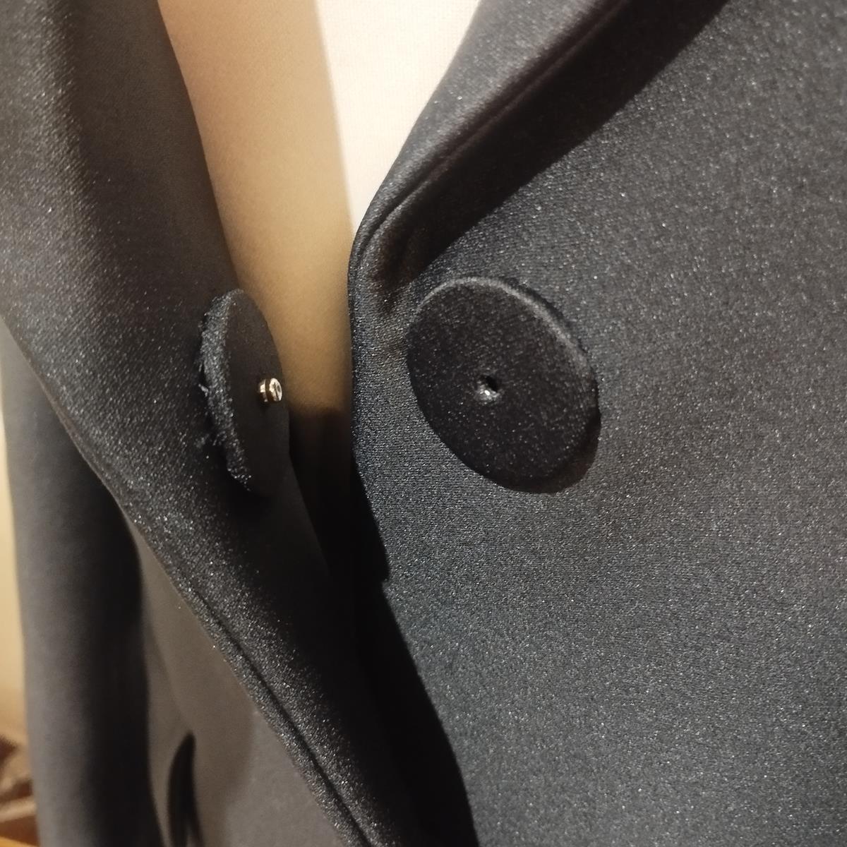 Prada Cappotto nero Eleg FR 34 / IT 38 in vendita 2