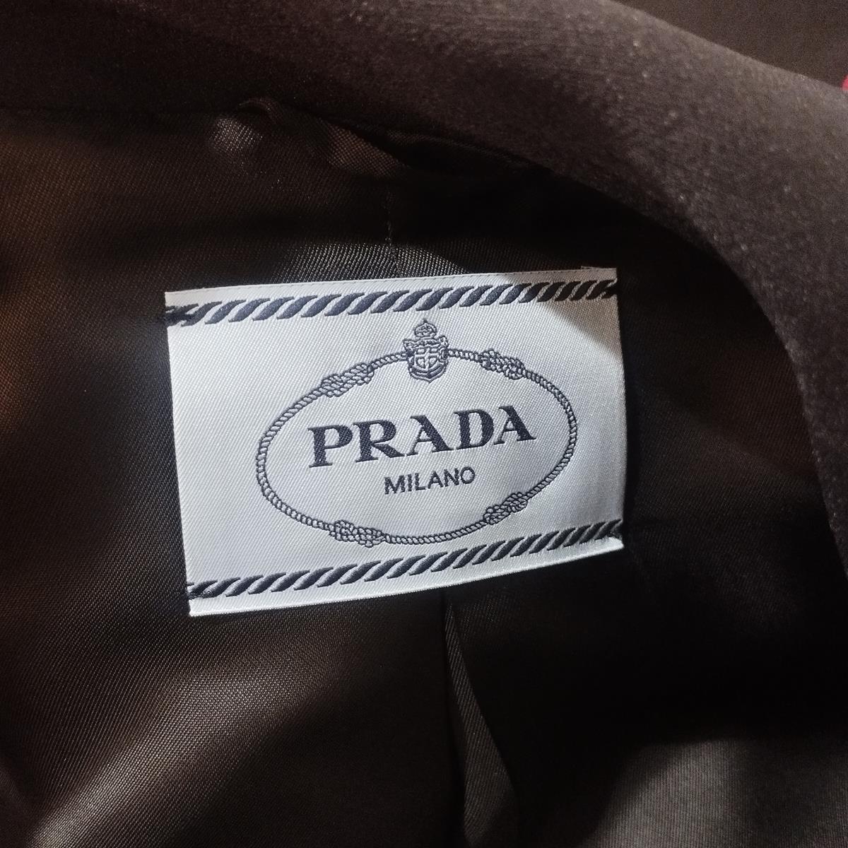 Prada Cappotto nero Eleg FR 34 / IT 38 in vendita 3