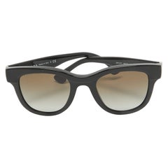 Prada Black Gradient SPR27P Wayfarer Sunglasses