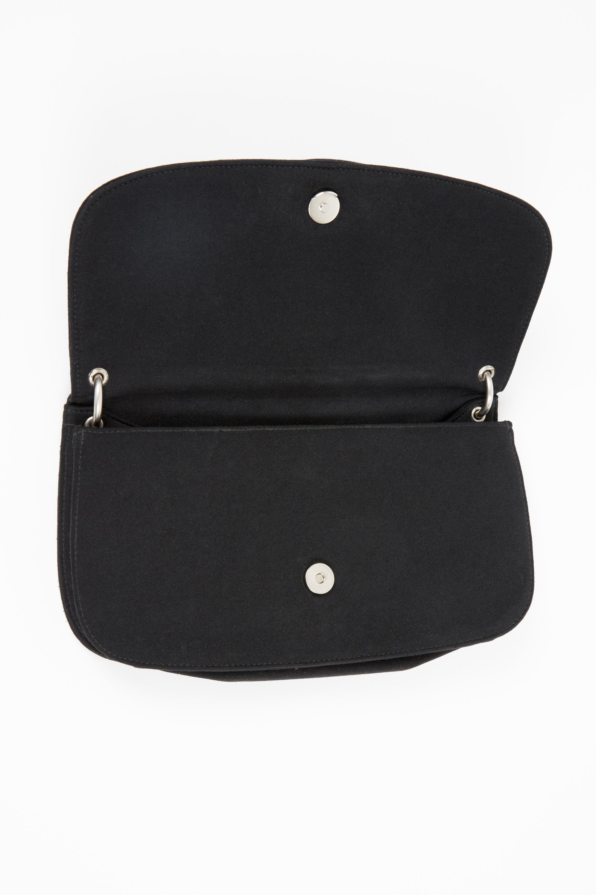 Prada Black Handbag For Sale 3