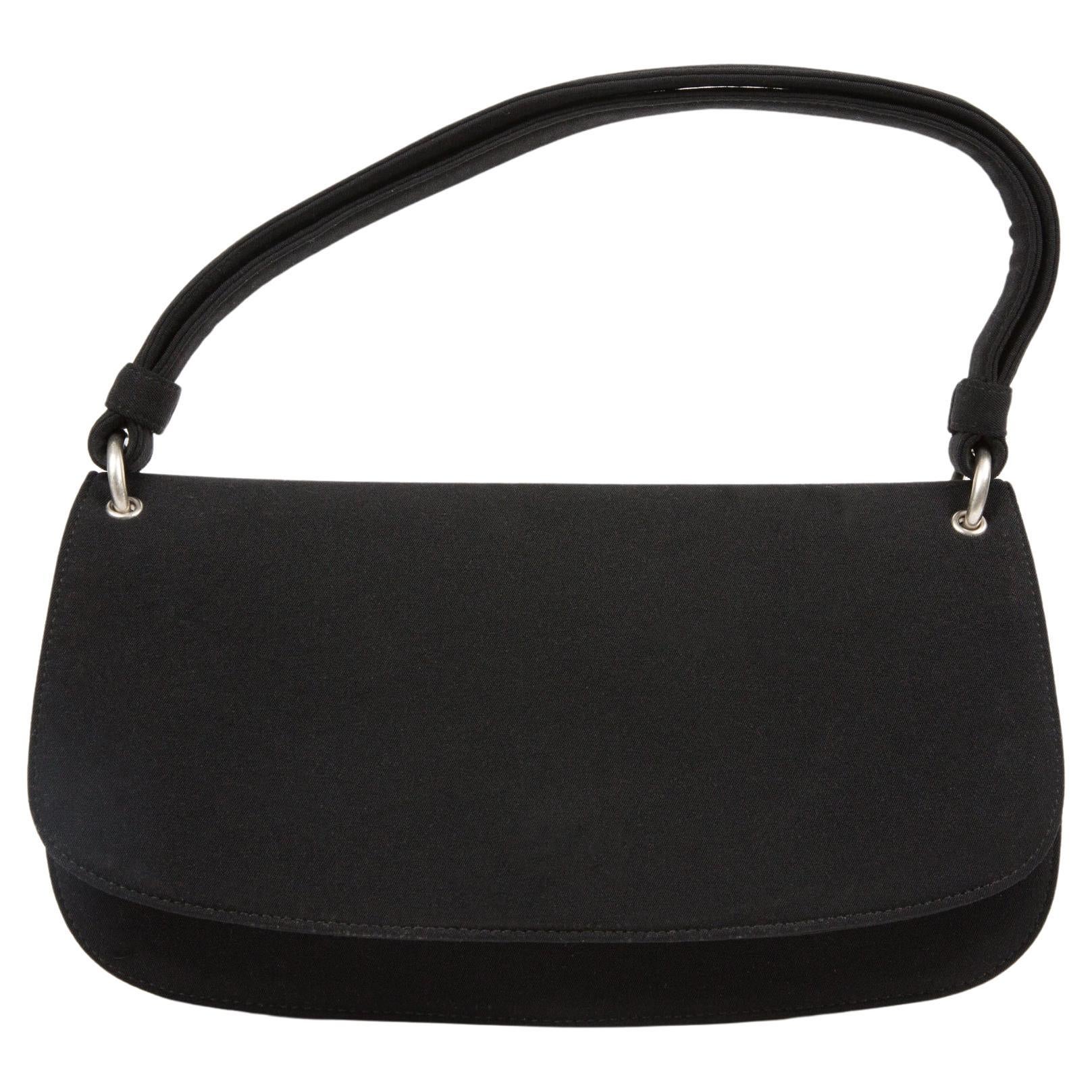 Prada Black Handbag For Sale