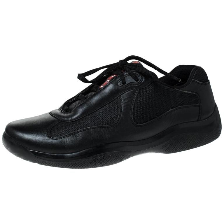 prada america mesh trainers