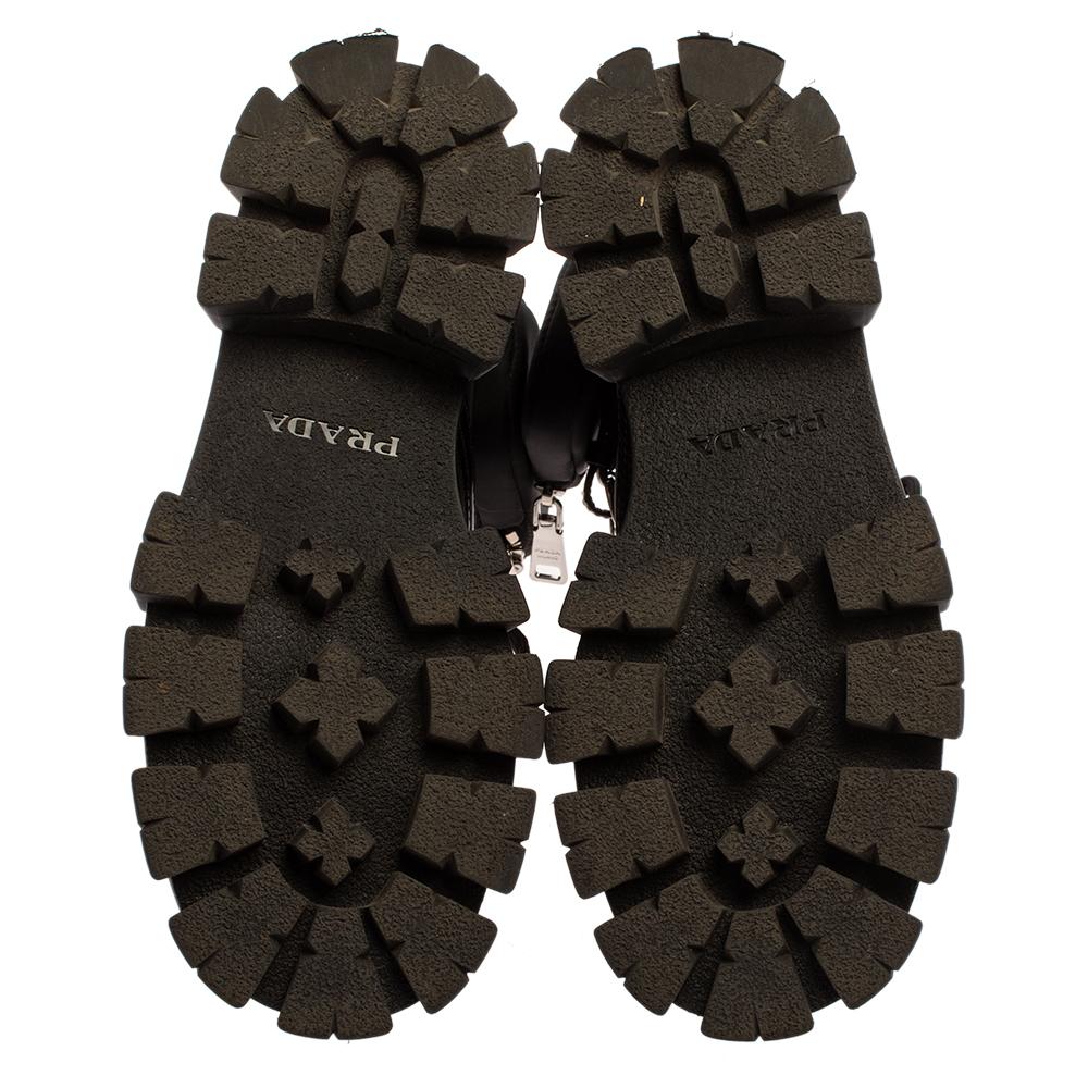 prada monolith ankle boots