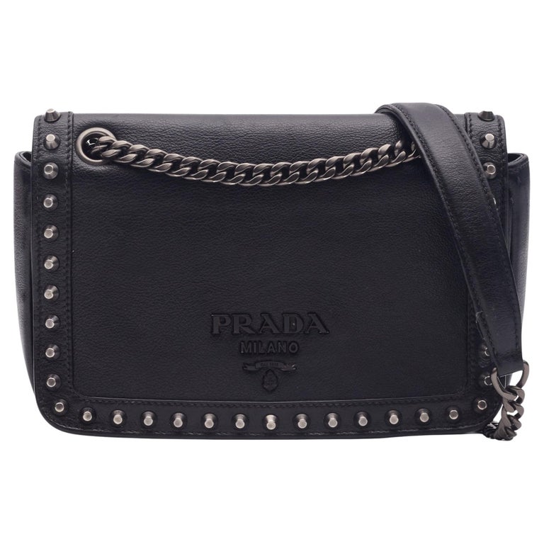 Prada Handbag Prada Schultertasche Schwarz Prada Tasche