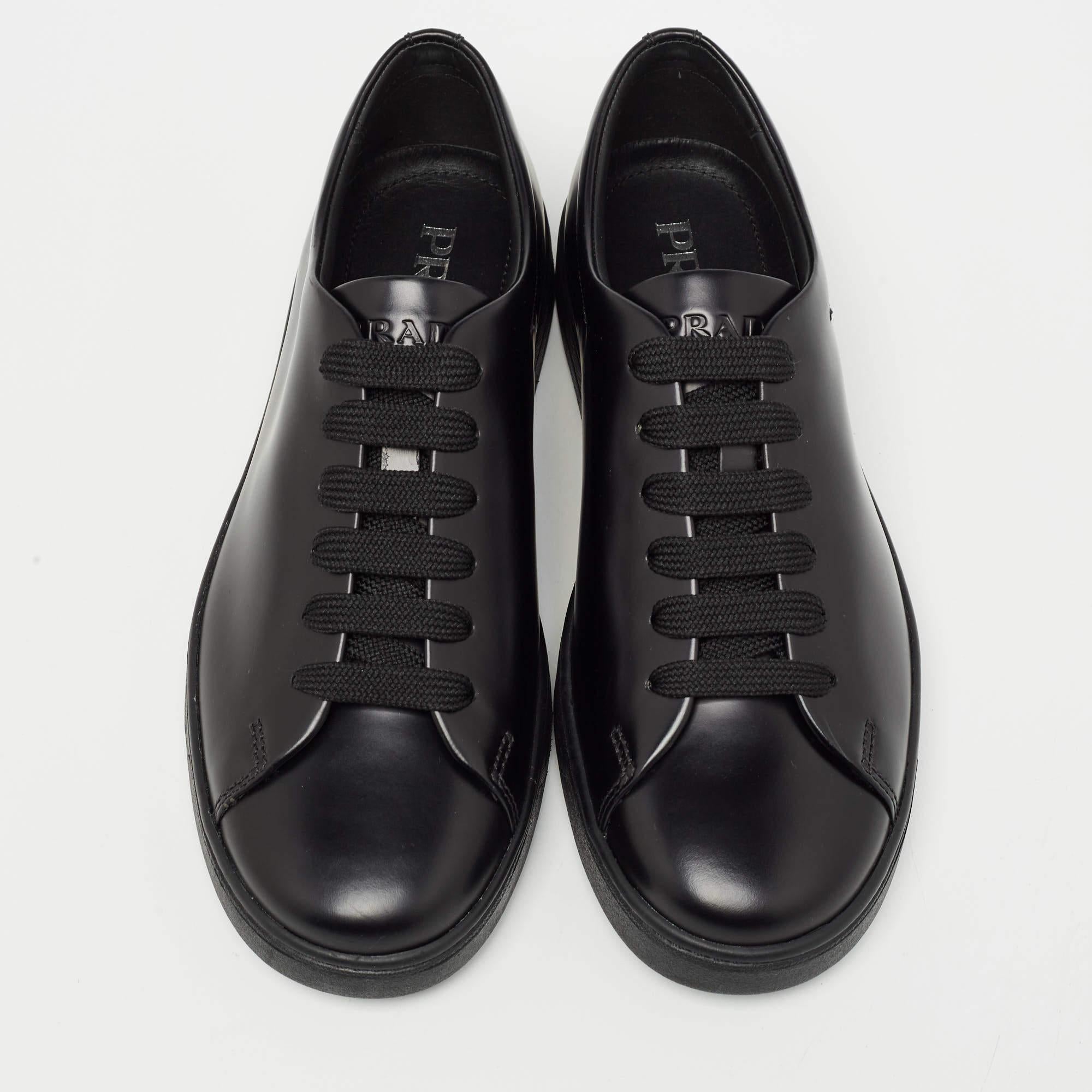Coming in a classic silhouette, these designer sneakers are a seamless combination of luxury, comfort, and style. These sneakers are finished with signature details and comfortable insoles.

Includes: Original Box

