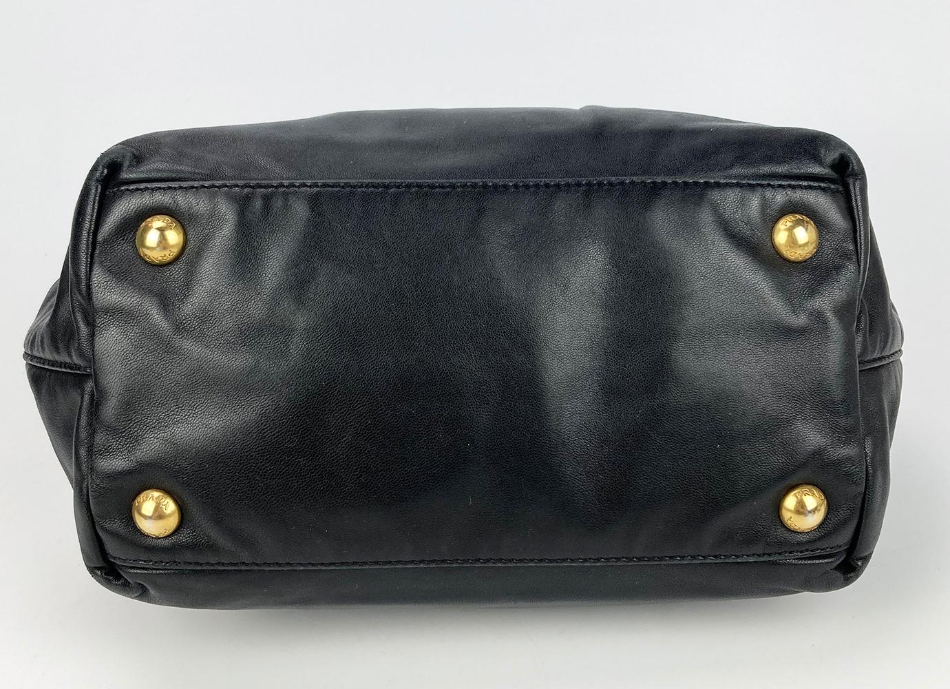 prada pink and black bag