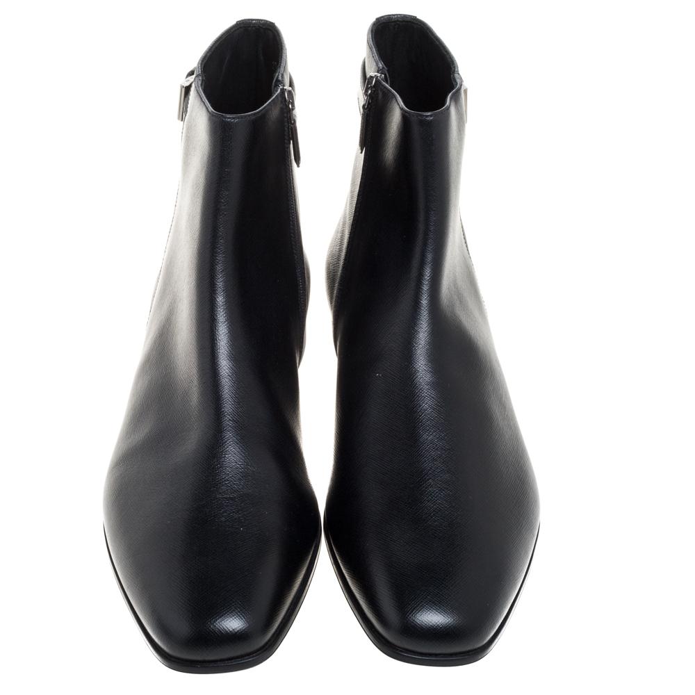patent leather square toe boots