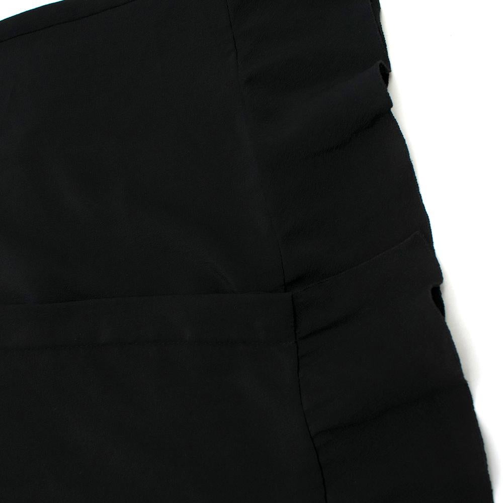 Prada Black Lightweight Crepe de Chine Shift Dress - Size US 0-2 5