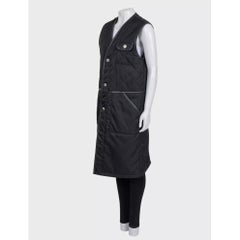 Maxi gilet nero di Prada - IT48/XXL
